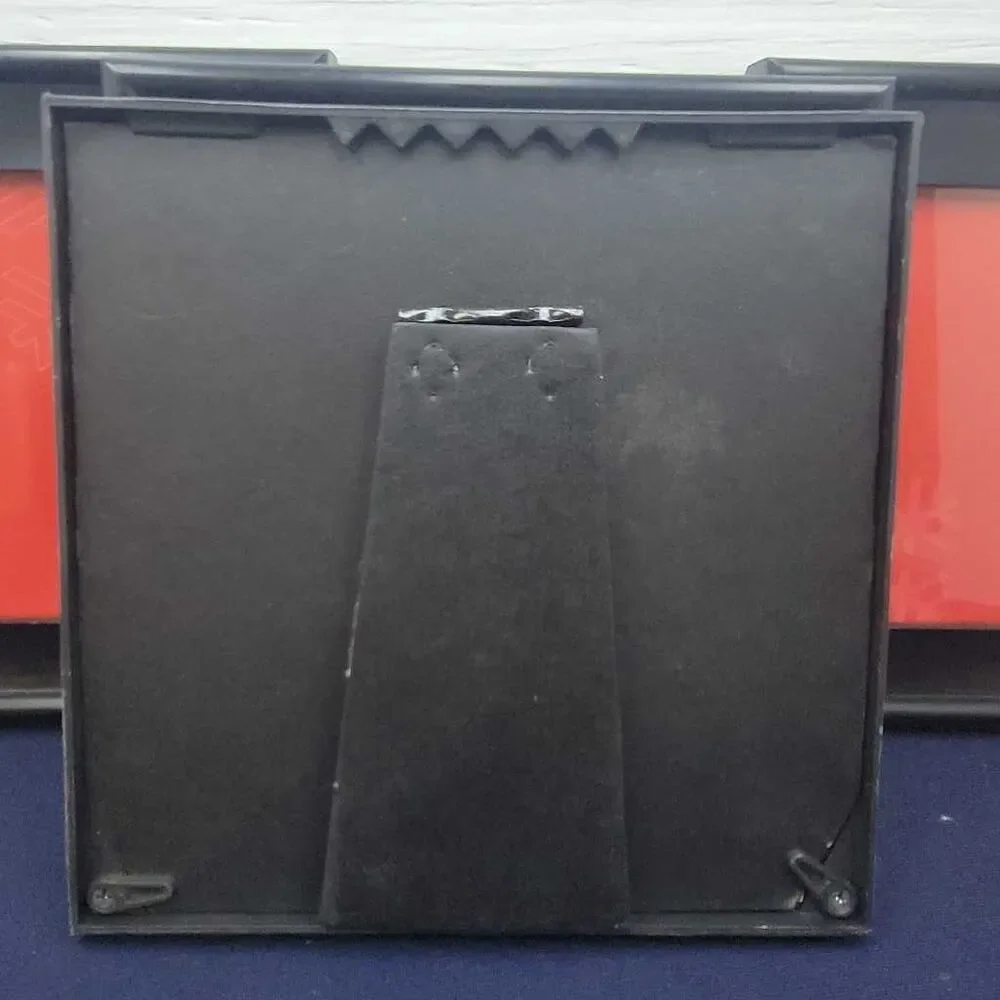 Black Photo Frame Lot 4x4 Picture Display Desktop Tabletop Wall Mount Collage